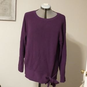 Purple Halogen Sweater